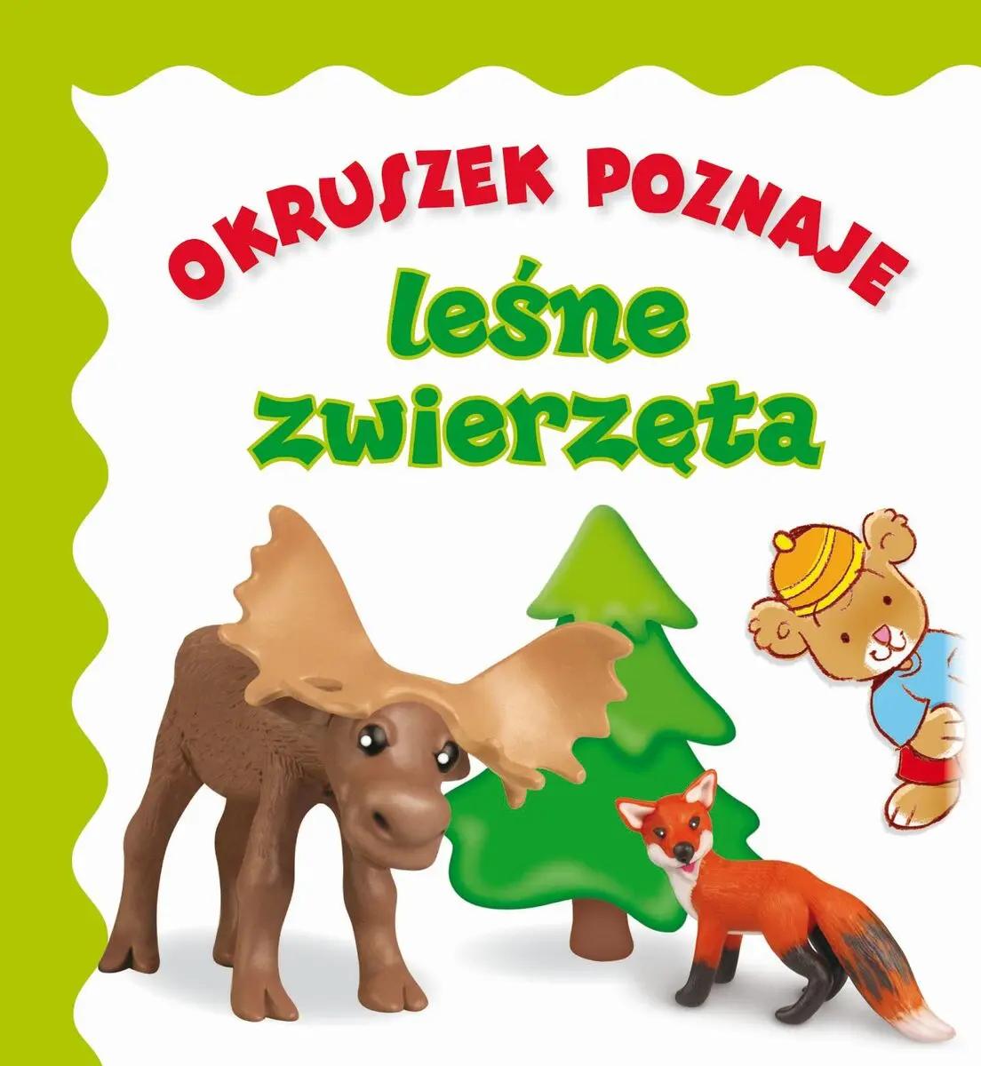 Okruszek poznaje leśne zwierzęta - Książki