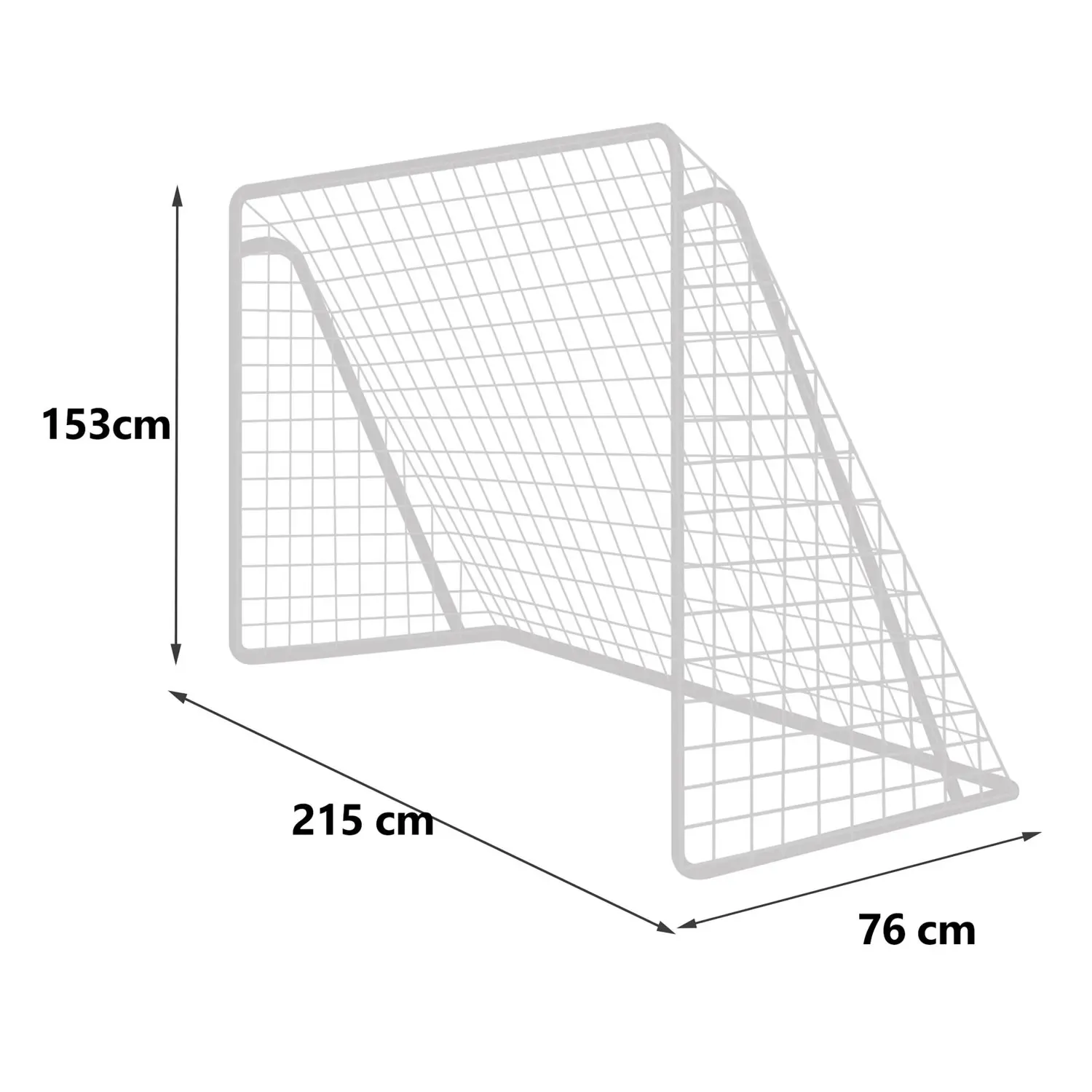 Bramka piłkarska 215 x 153 cm NS-457 - Elektronika i akcesoria
