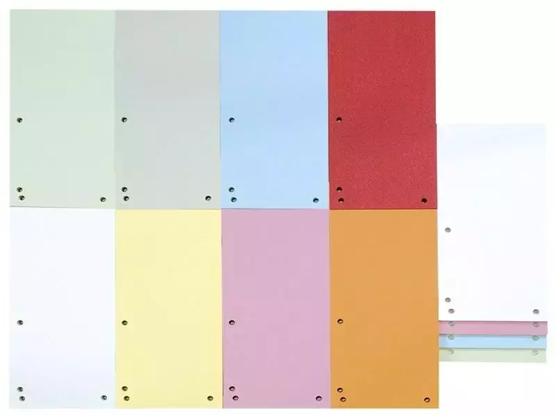 Przekładki kartonowe 1/3 A4, 235x105mm 100szt - Papiernicze i szkolne