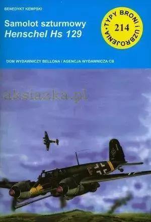 Samolot szturmowy Henschel Hs 129 - Książki