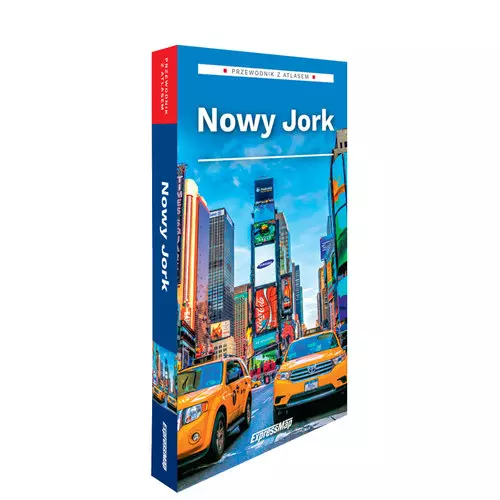 Nowy Jork przewodnik z atlasem - Książki