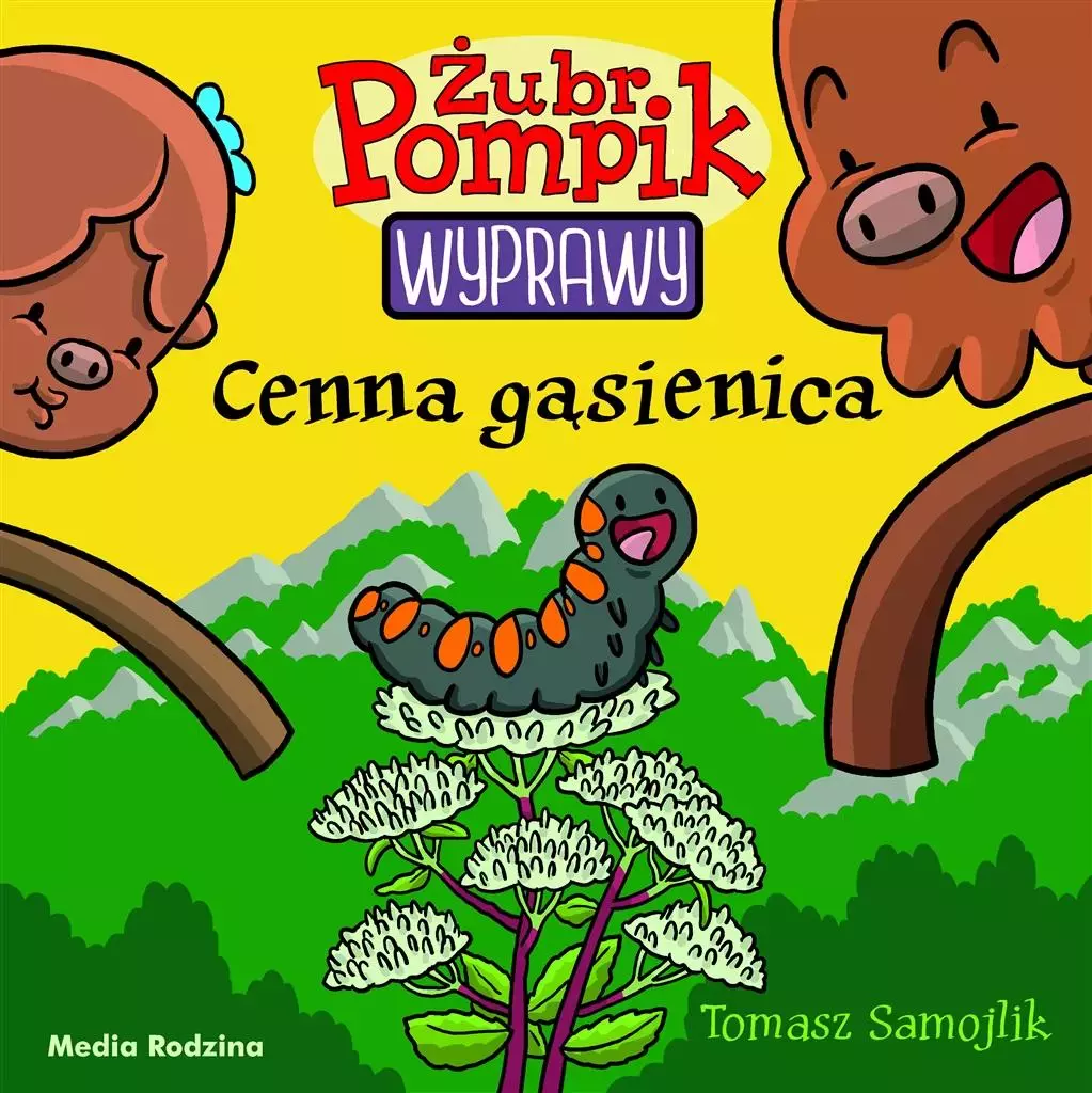 Żubr Pompik. Wyprawy. Tom 17. Cenna gąsienica - Książki