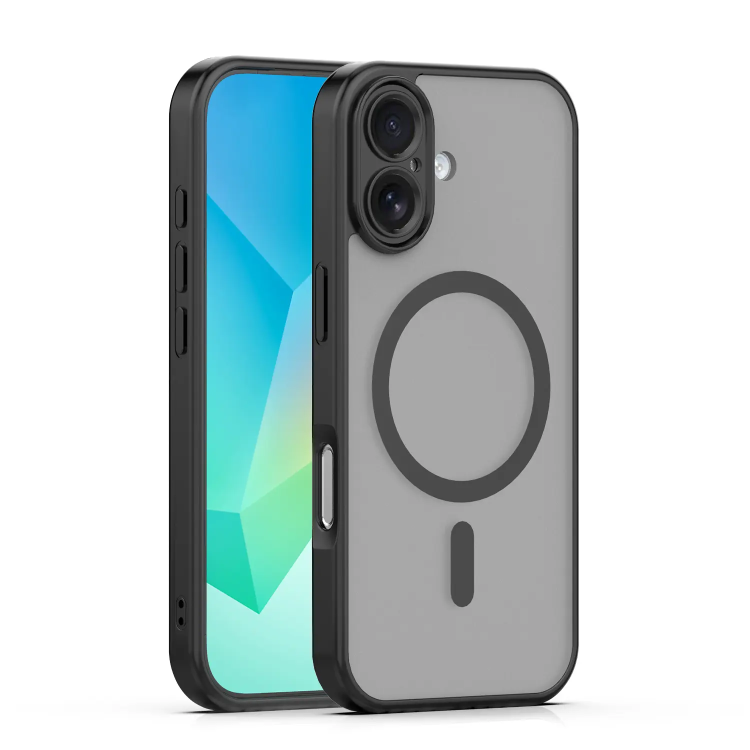 Nakładka Mag Matt do iPhone 17 6,3" / 18 6,3" czarna camera protection - Elektronika i akcesoria
