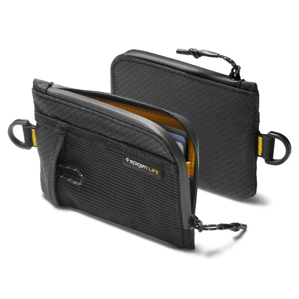 Spigen LF300 Soft RFID Card Holder Black - Papiernicze i szkolne