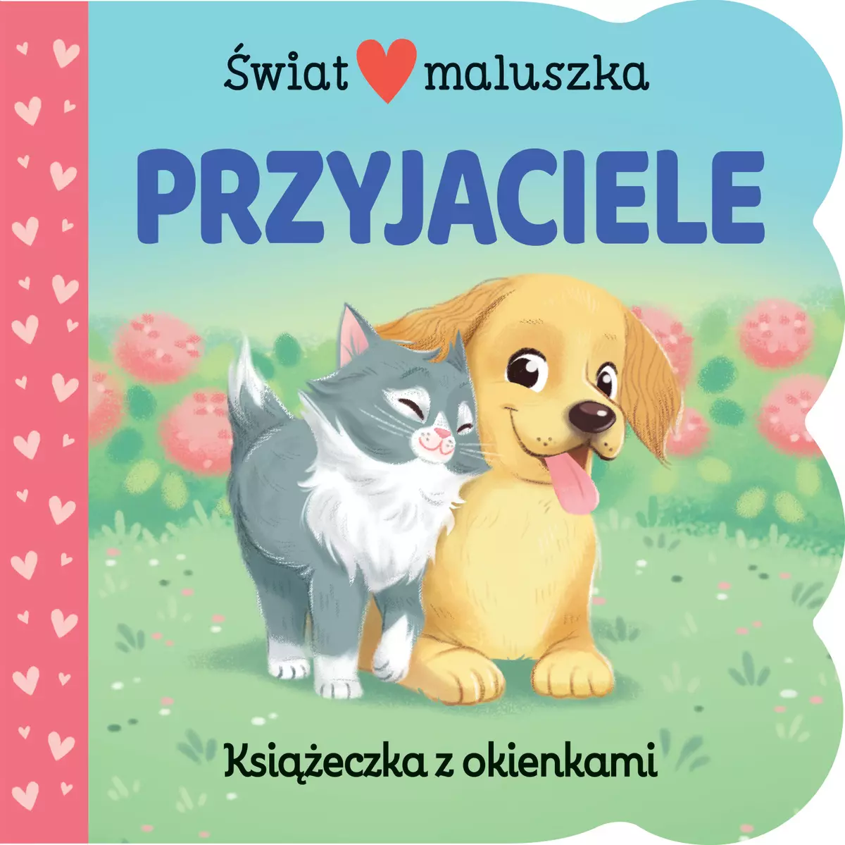 świat maluszka. Przyjaciele. Książeczka z okienkami - Książki