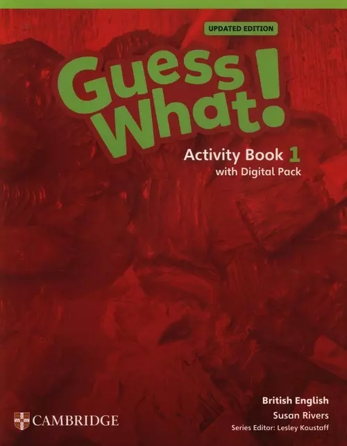Guess What British English Level 1 Activity Book with Digital Pack Updated - Książki