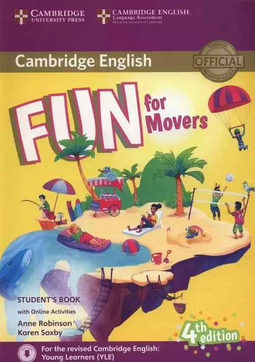 Fun for Movers. Student's Book with Online Activities - Książki