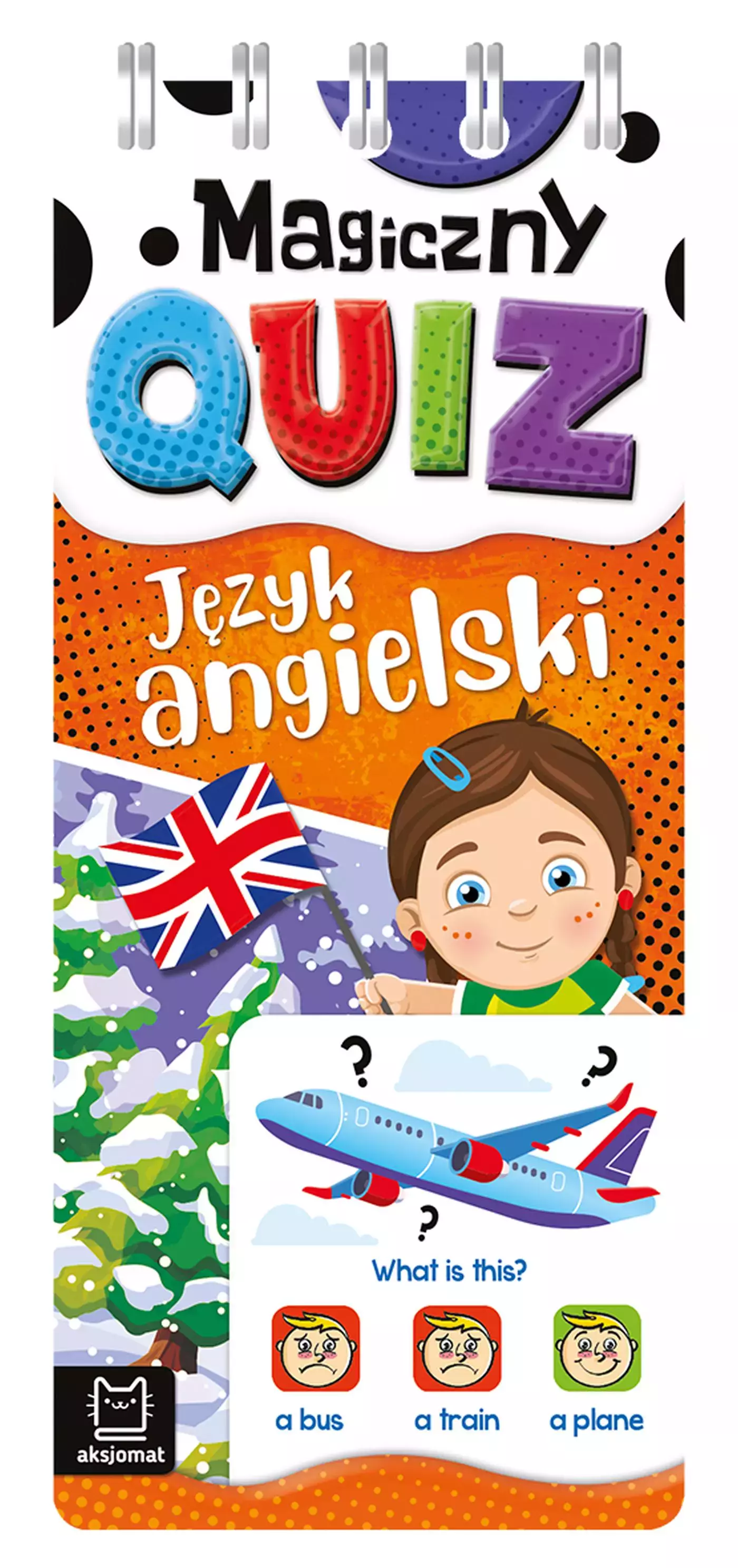 Magiczny quiz. Język angielski. Spirala - Książki