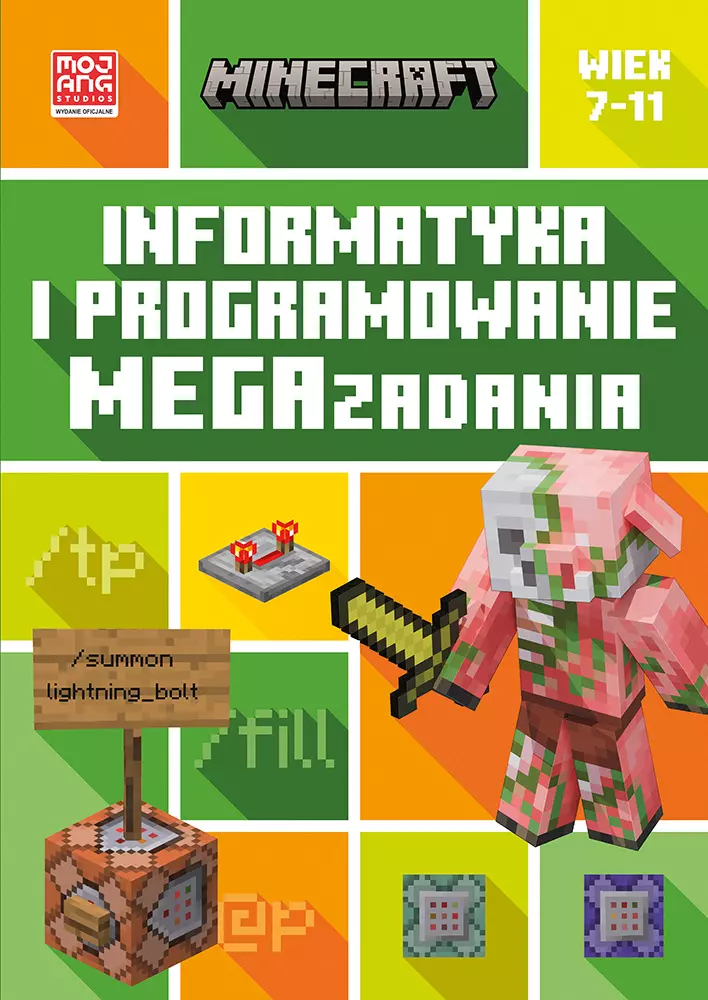 Minecraft. Informatyka i programowanie. Megazadania. 7-11 lat - Książki