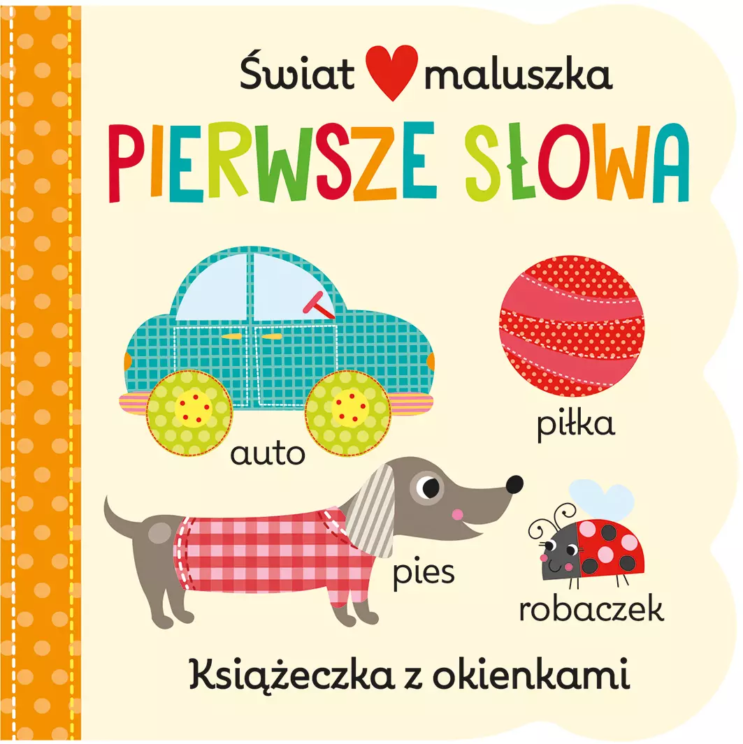 świat maluszka. Pierwsze słowa. Książeczka z okienkami - Książki