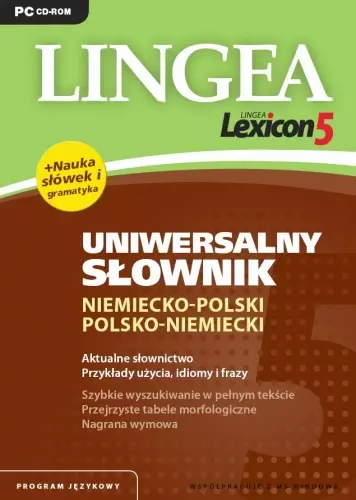 Lingea Lexicon 5. Uniwersalny słownik niemiecko-polski, polsko-niemiecki - Książki