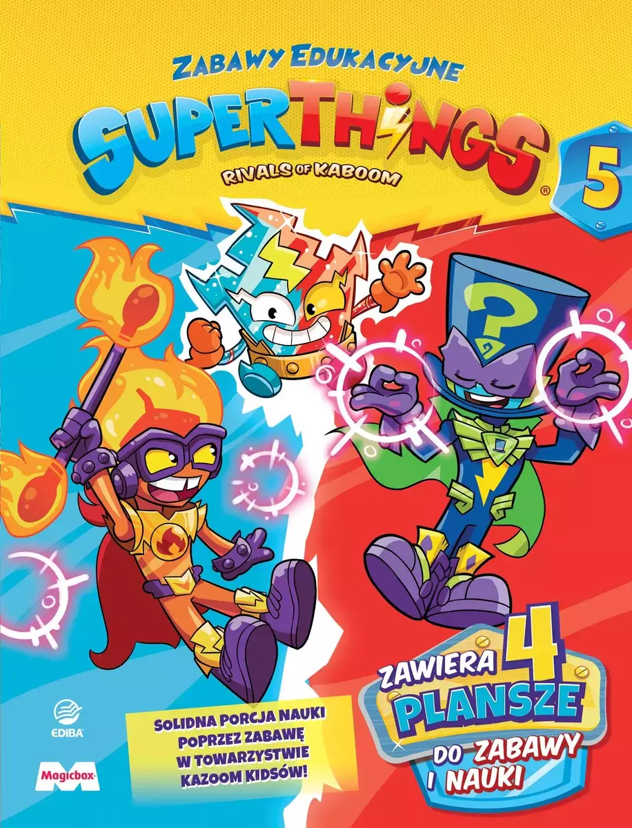 SuperThings. Zabawy edukacyjne 5 - Książki