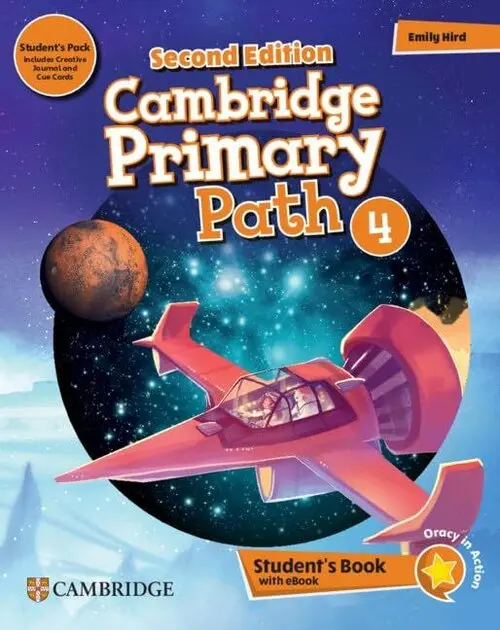 Cambridge Primary Path Level 4 Student's Book with My Creative Journal, Cue Cards and eBook - Książki
