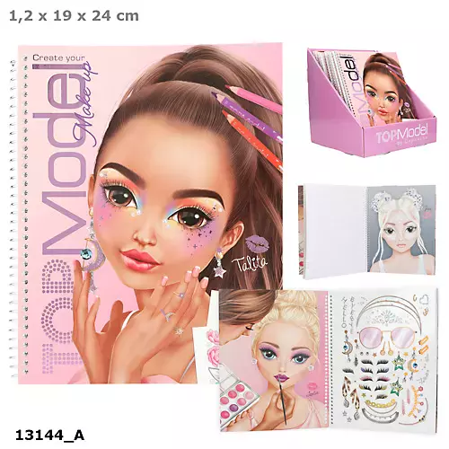 Szkicownik Make Up Top Model  13144A - Papiernicze i szkolne