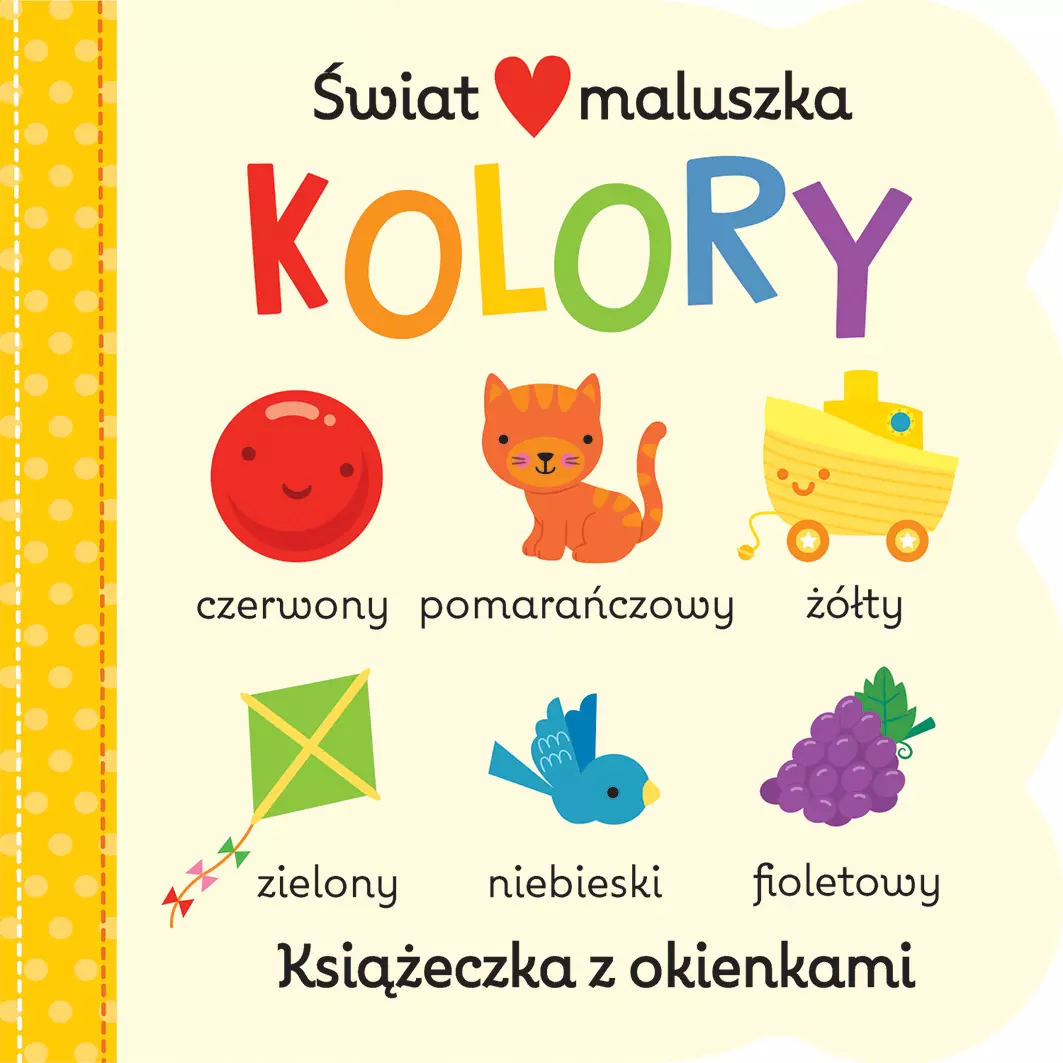 świat maluszka. Kolory. Książeczka z okienkami - Książki