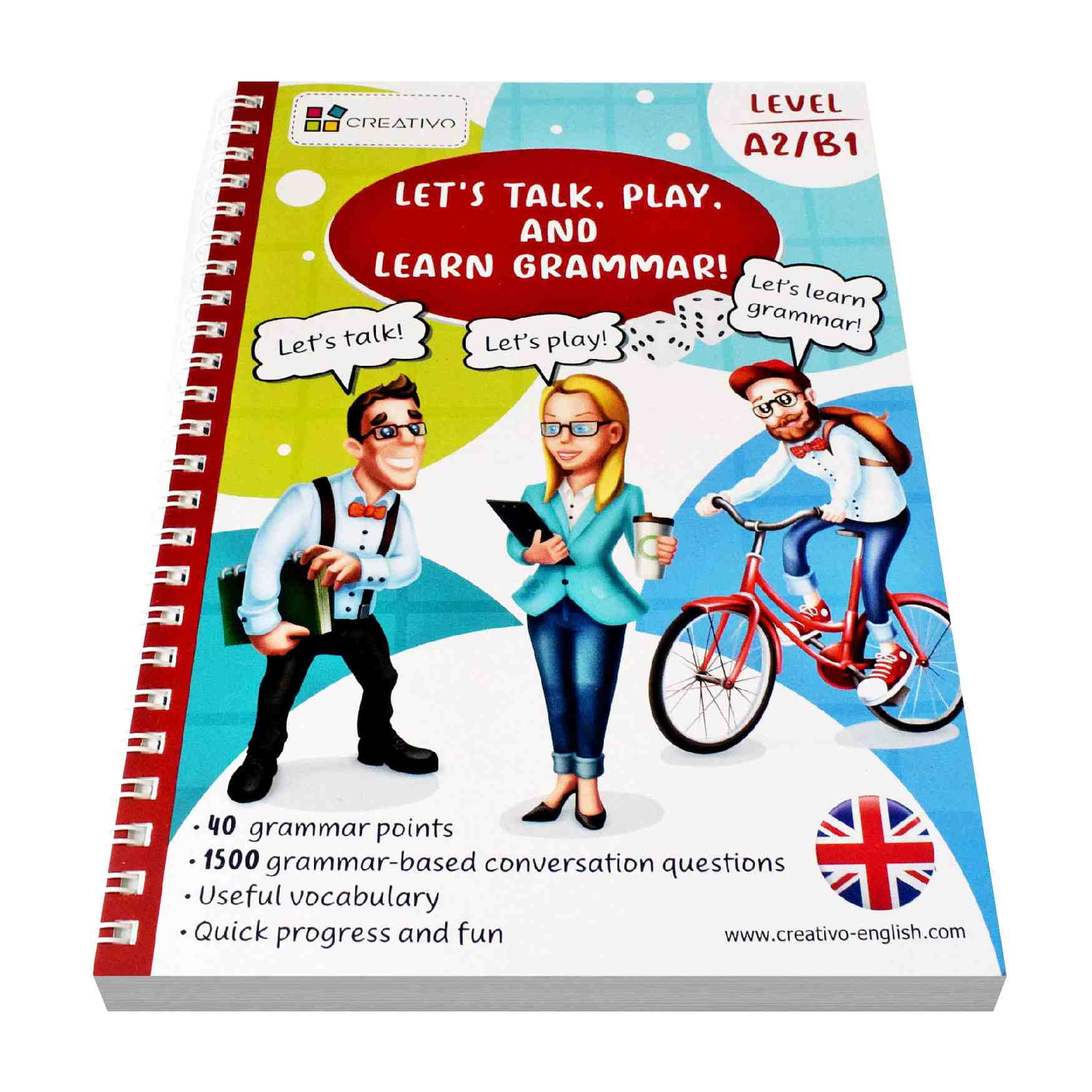 Let's Talk, Play, and Learn Grammar (A2/B1) - Książki