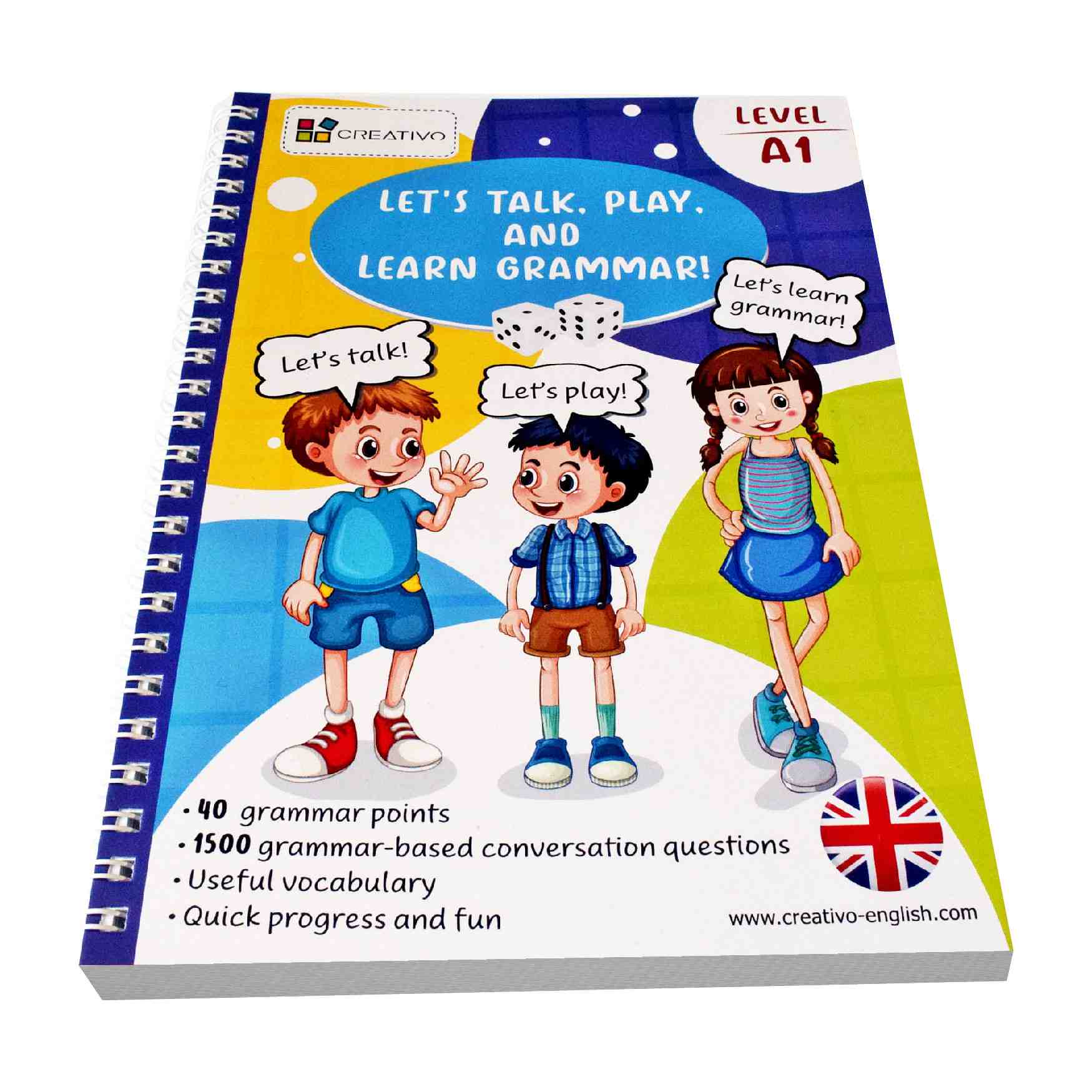 Let's Talk, Play, and Learn Grammar (A1) - Książki